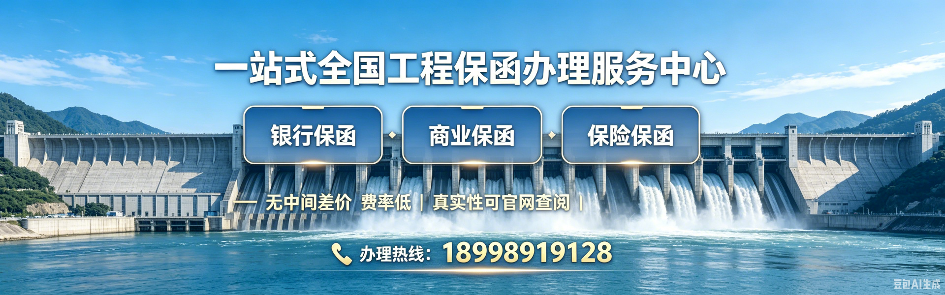 站式全国工程保函办理服务中心,中间差价费率低 真实性可官网查询
